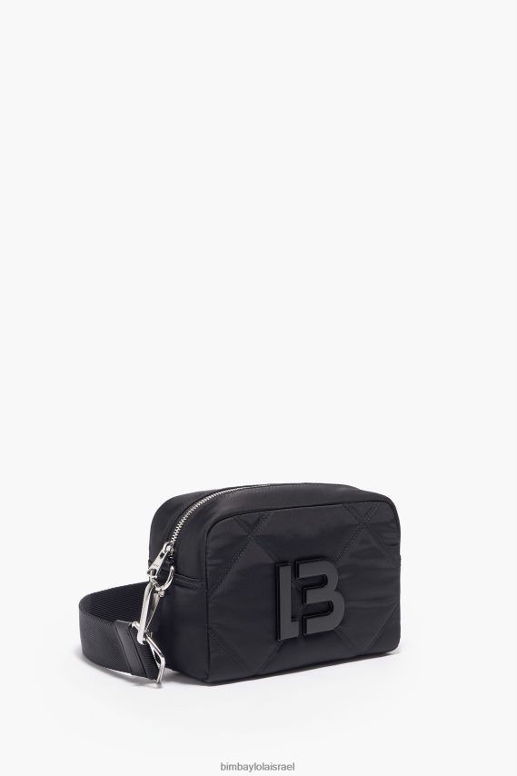 Bimba Y Lola תיק קרוסבודי מרופד מניילון X2J628112 אביזרים שָׁחוֹר