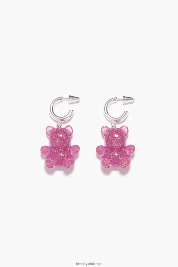 Bimba Y Lola עגילי חישוק של דובי X2J6281139 אביזרים וָרוֹד