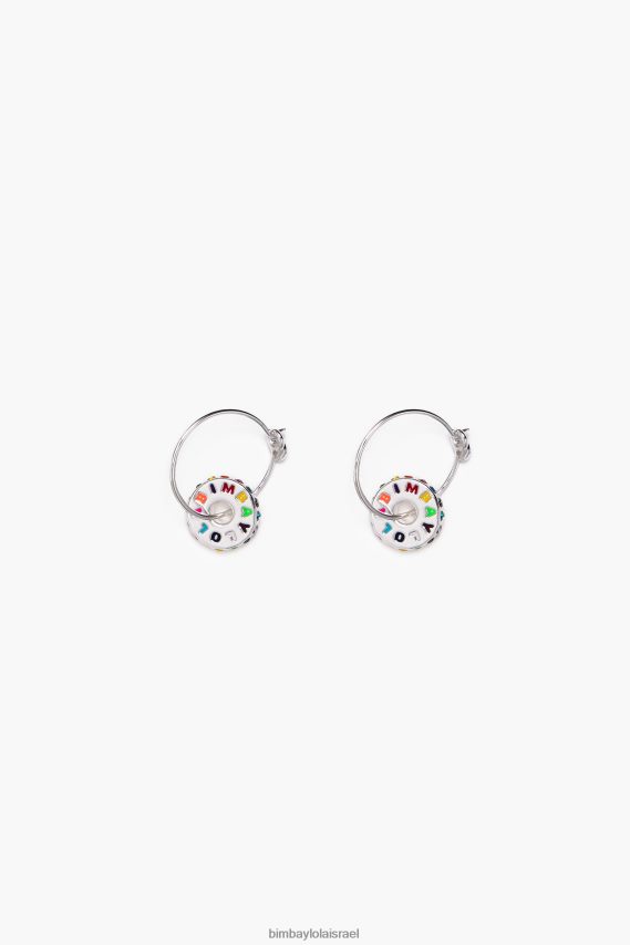 Bimba Y Lola עגילי חישוק X2J628813 אביזרים כסף