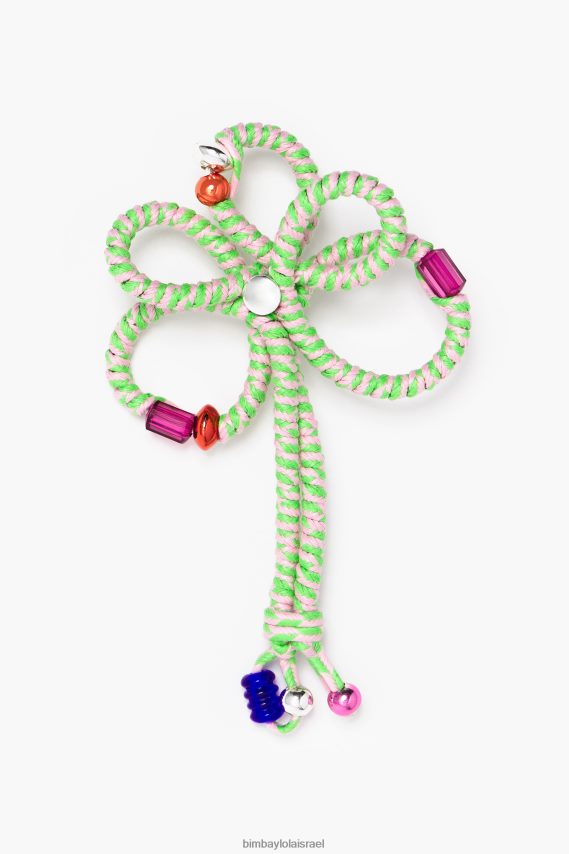 Bimba Y Lola עגיל פרח חבל X2J628848 אביזרים וָרוֹד