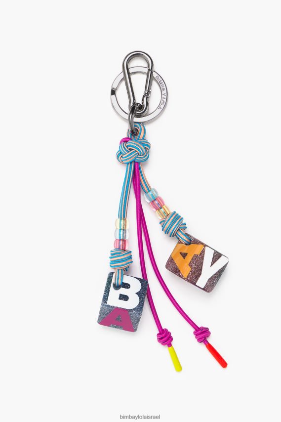 Bimba Y Lola מחזיק מפתחות לקוביות X2J628944 אביזרים כחול וורוד